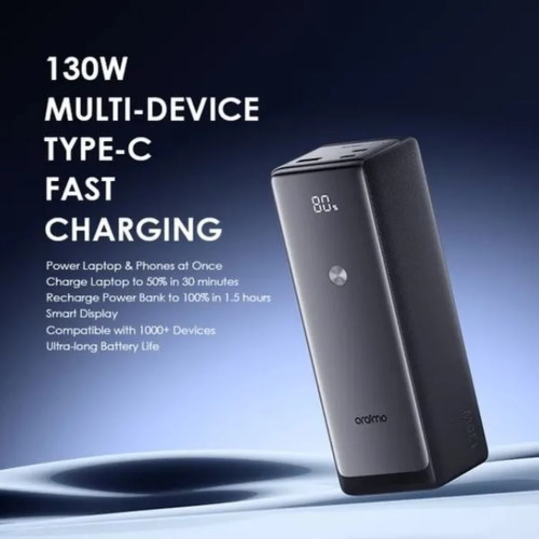 Shop Oraimo Super Powerjet 130 Power Bank - 27600mAh 130W in Nigeria